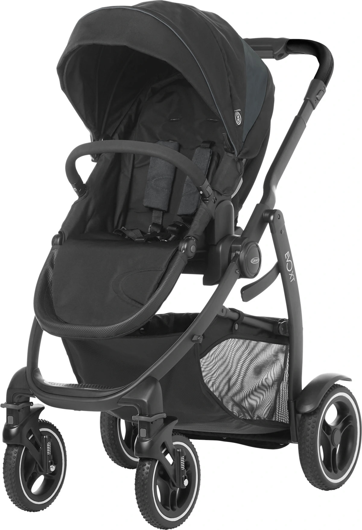 

Graco Evo Xt Black Grey spacerowy