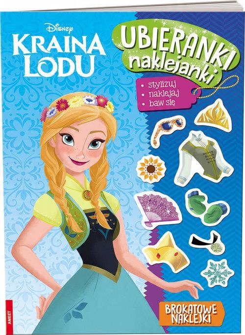 

Kraina lodu Ubieranki, naklejanki