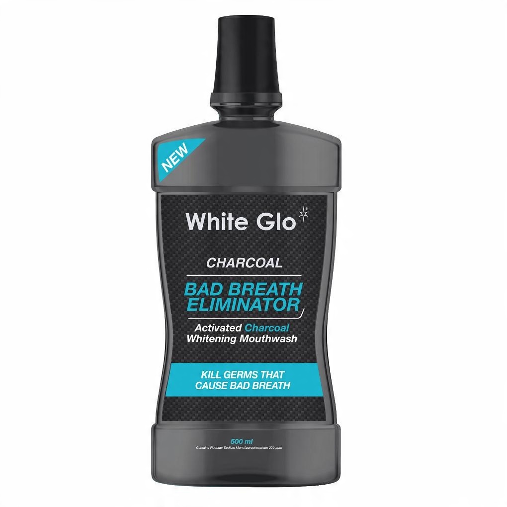 

White Glo Charcoal Bad Breath płyn do jamy ustnej