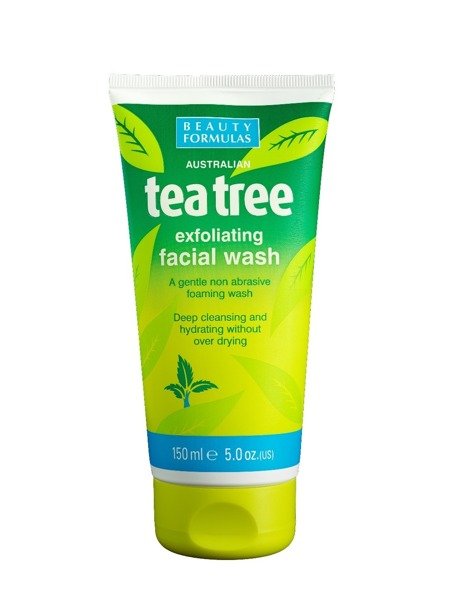 

Beauty Formulas Tea Tree Exfoliating żel do twarzy