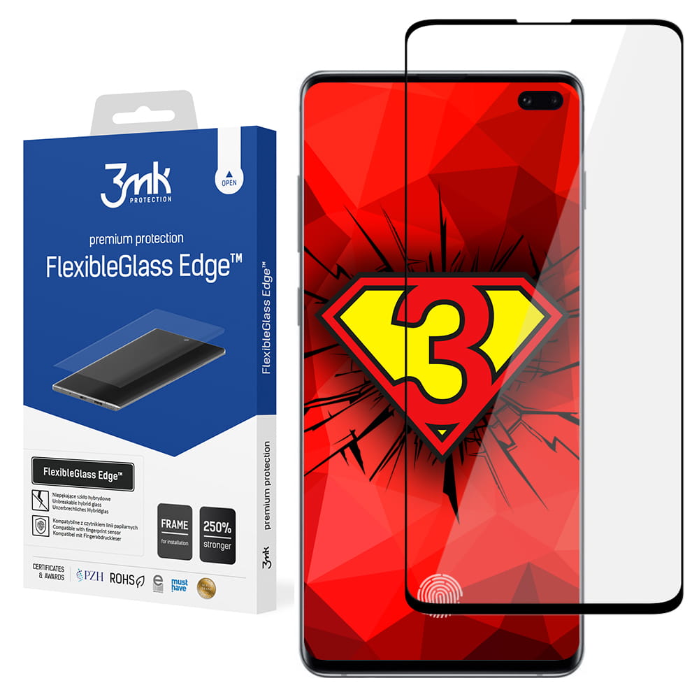 

3mk FlexibleGlass Edge do Samsung Galaxy S10 Plus