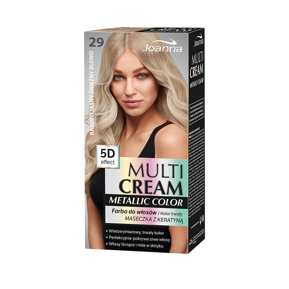 

Joanna Multi Cream Metallic 29 Farba Do Włosów