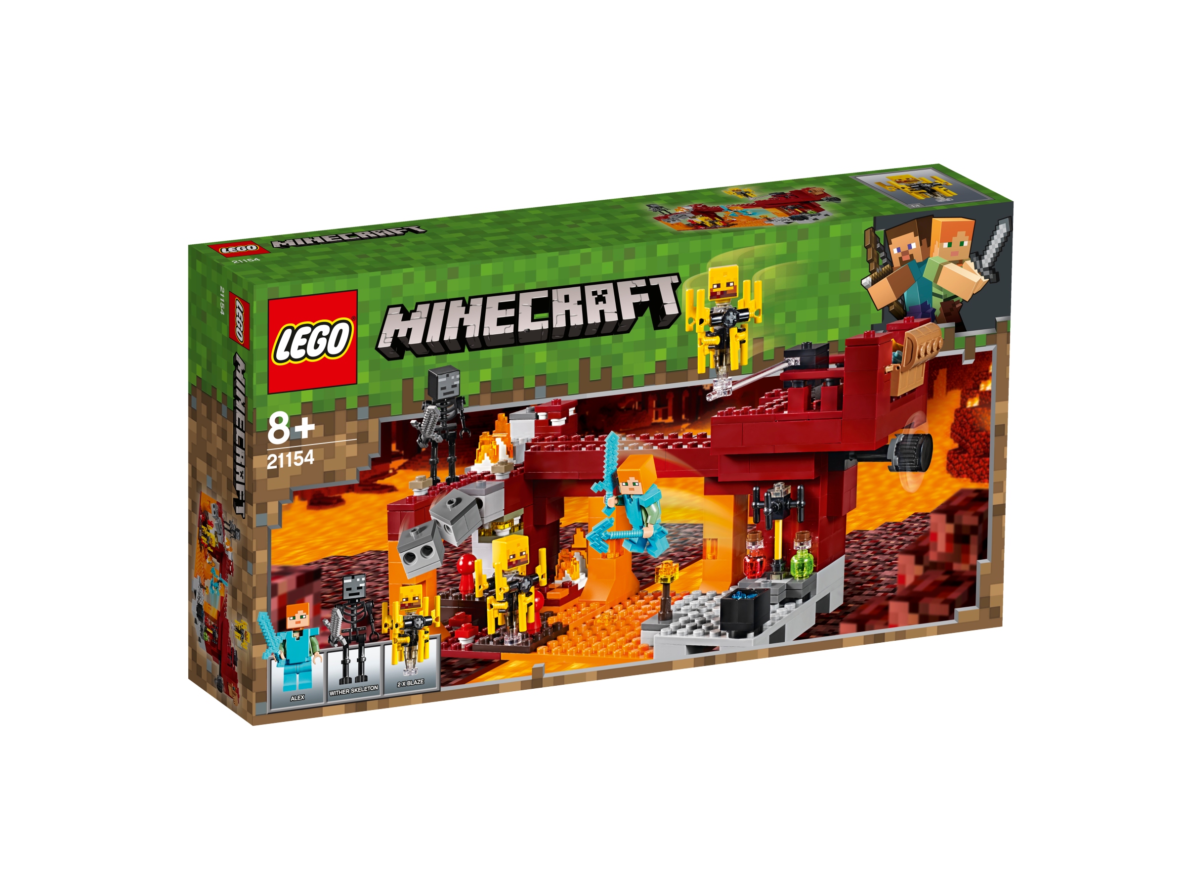 Klocki LEGO 21154 Minecraft - Most Płomyków