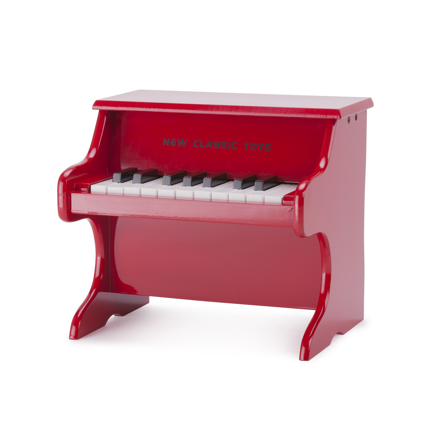 NEW CLASSIC TOYS PIANINO CZERWONE 18 KLAWISZY