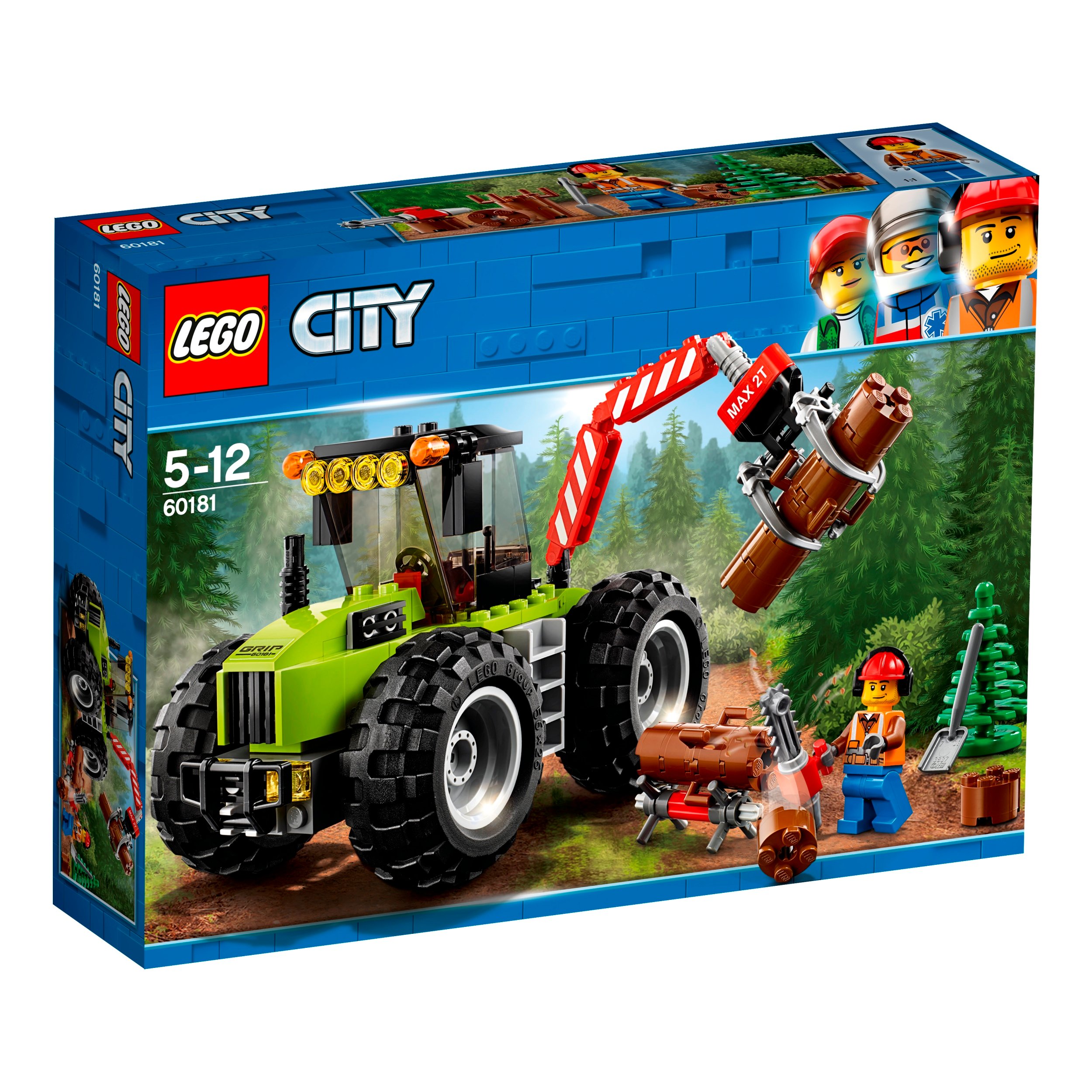Klocki Lego Traktor leśny 174 elementy dla dzieci 5 lat