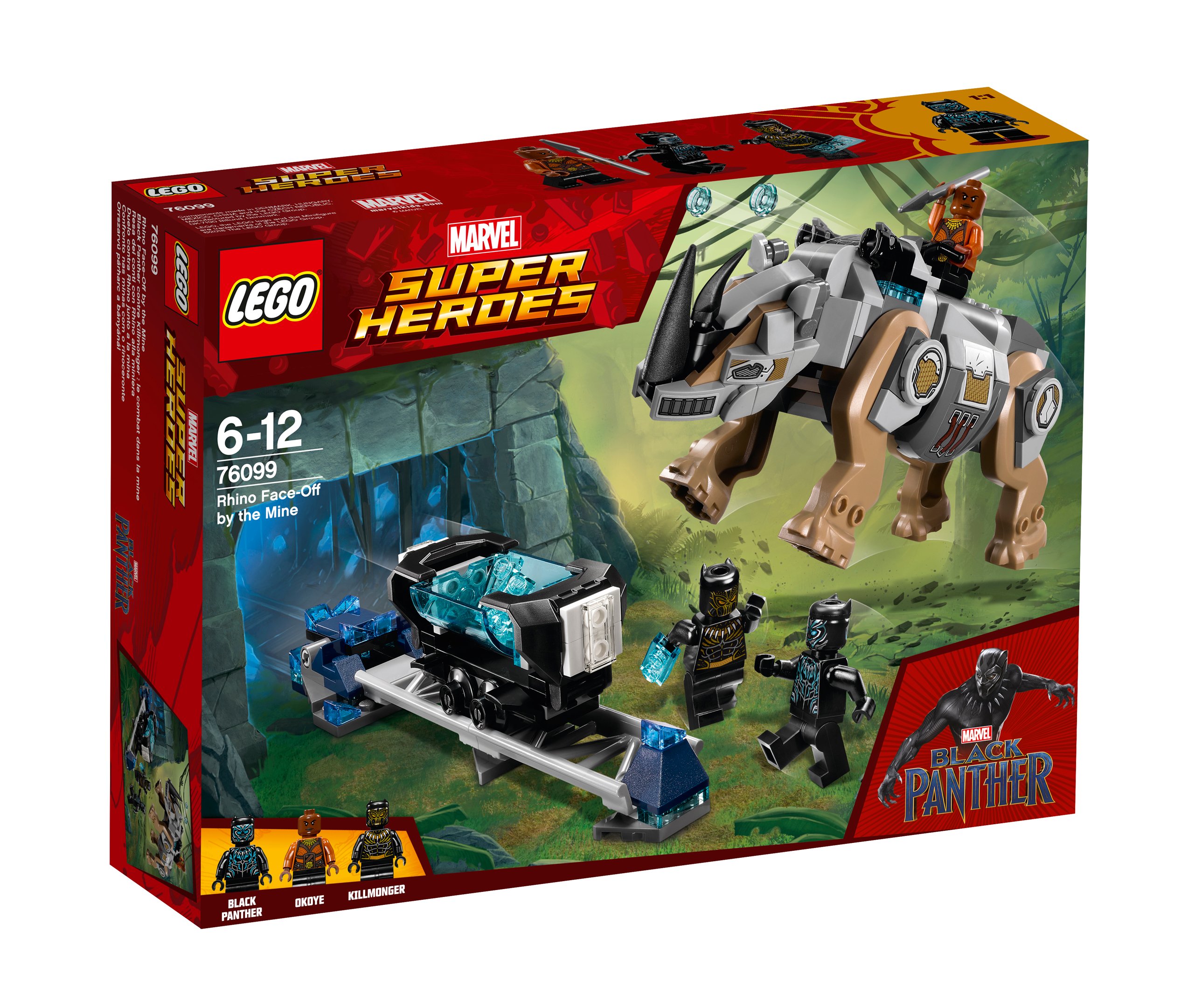 Lego Heroes 76099 Rhino Face Off by the Mine