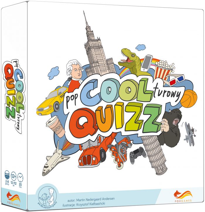 Gra planszowa PopCOOLturowy Quizz FoxGames
