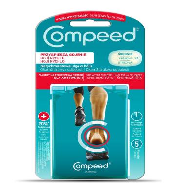 

Compeed na pęcherze dla Aktywnych, 5sztuk.