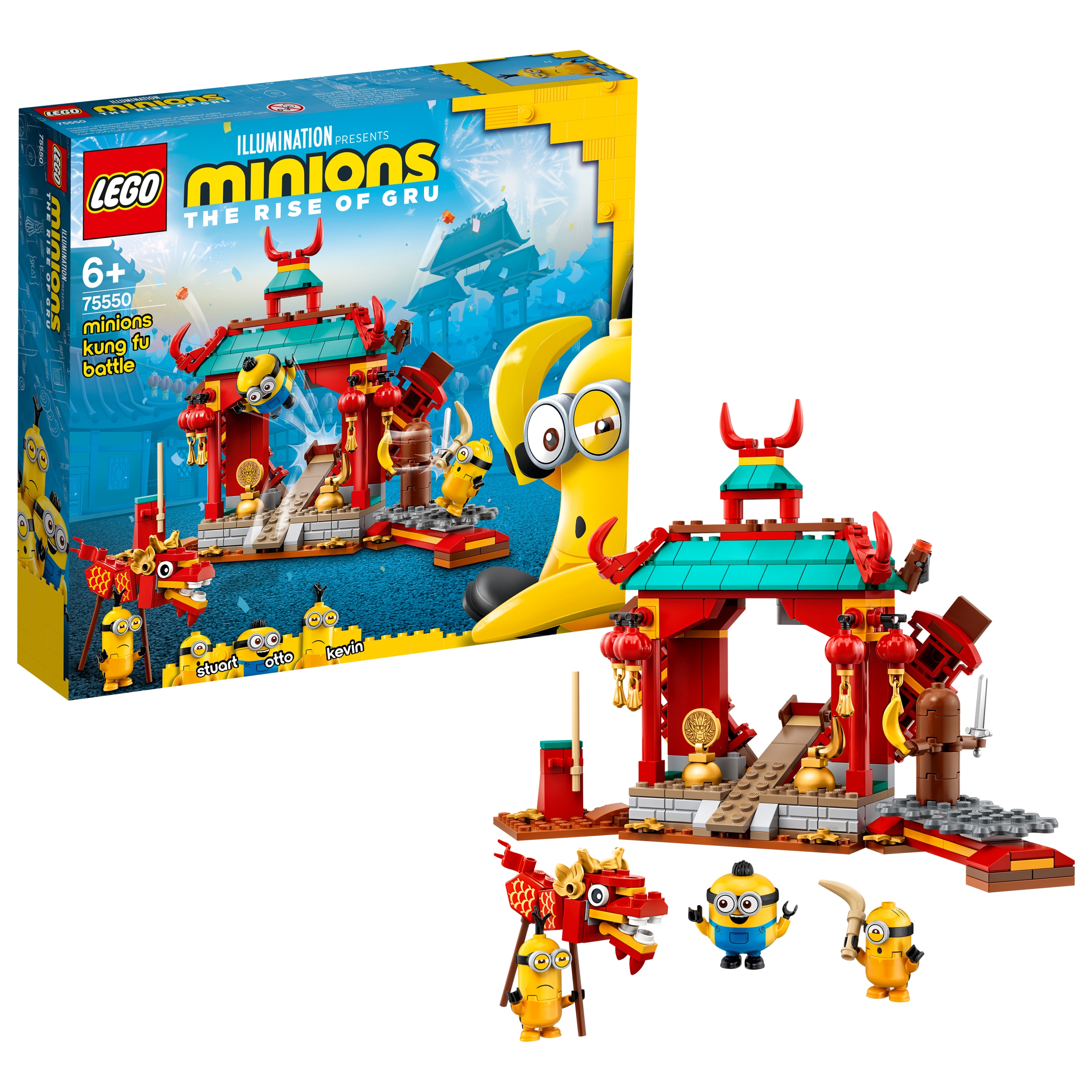 

Lego Minions Bitwa Kung Fu 75550