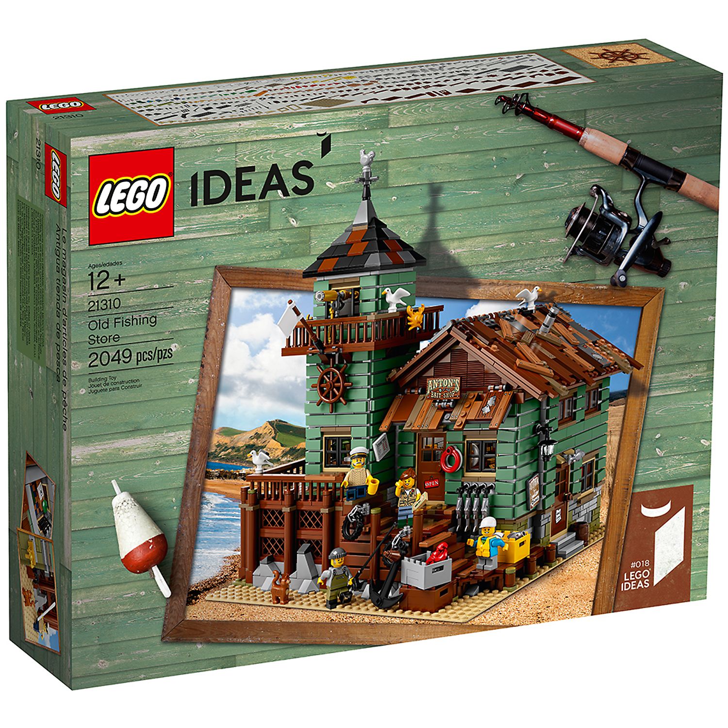 Lego Ideas 21310 Lego 21310 Ideas Starý Rybářský Obchod Exclusive