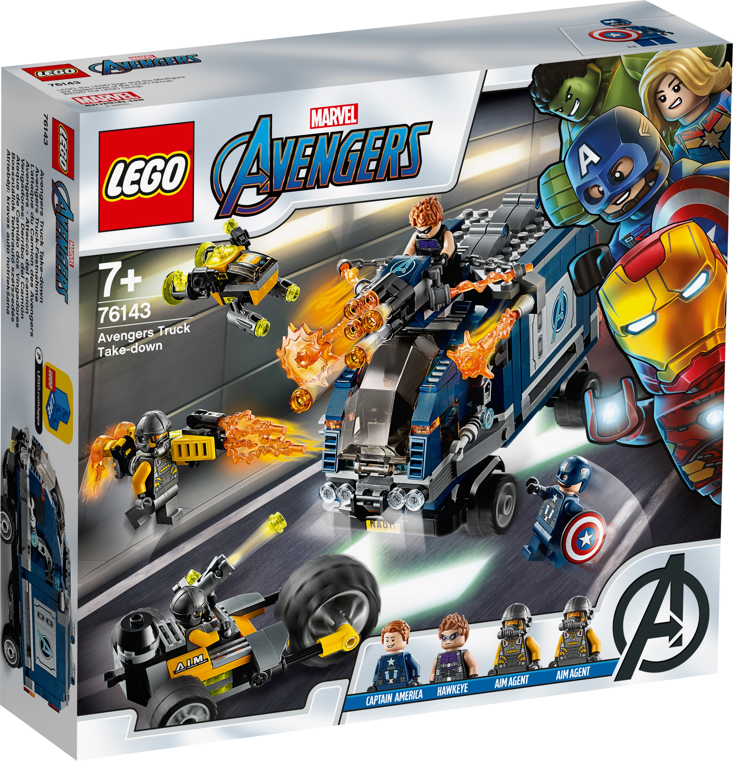 

Lego Avengers: Zatrzymanie ciężarówki 76143