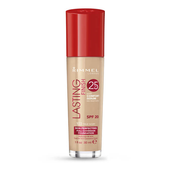 

Rimmel Lasting Finish 25HR 103 True Ivory podkład