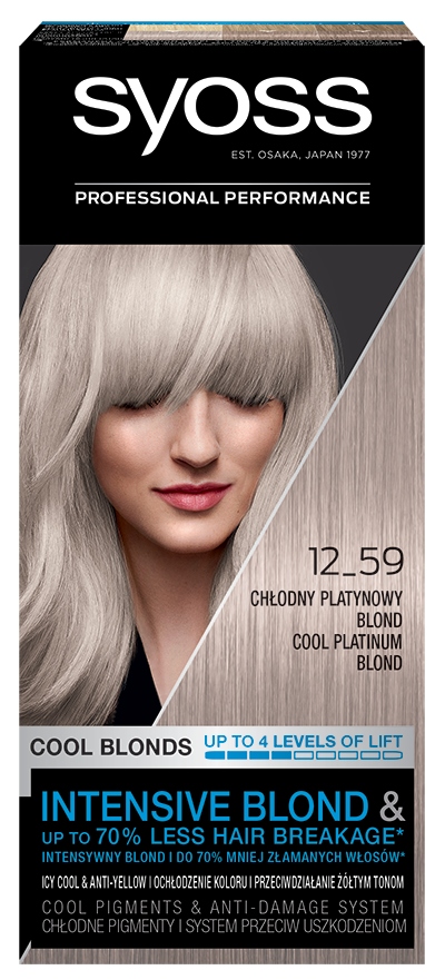 

Syoss Cool Blonds 12-59 rozjaśniacz do włosów