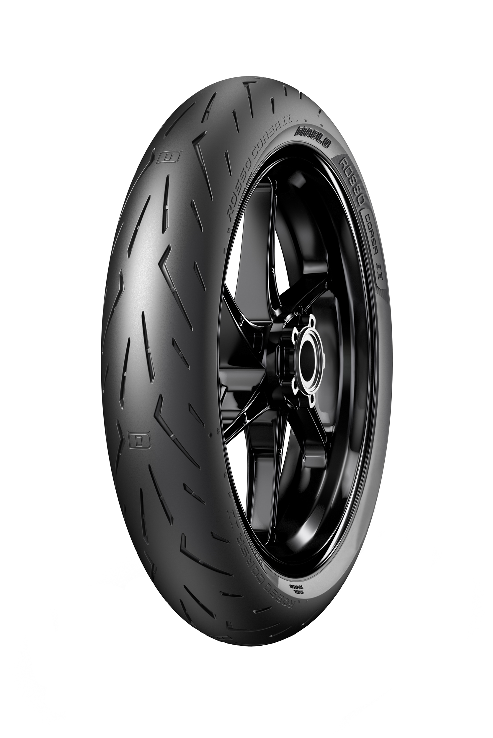 1X 120 / 70ZR17 Pirelli DIABLO ROSSO CORSA II F 58W