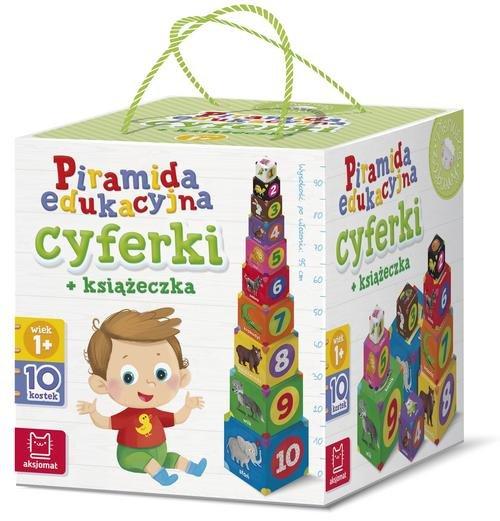 

Piramida edukacyjna malucha Cyferki + książeczka
