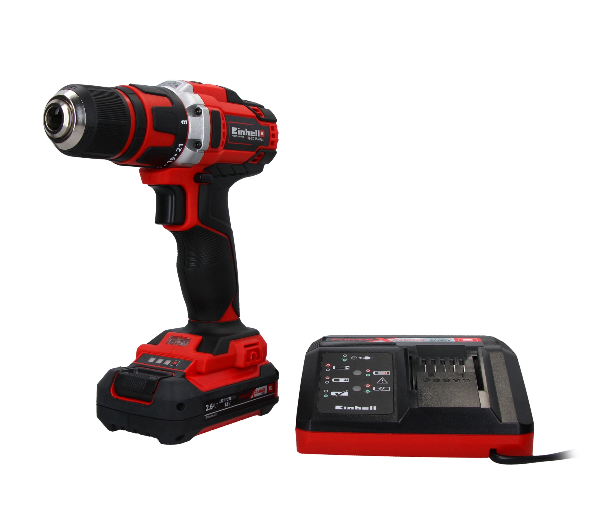 

Wiertarko-wkrętarka Einhell Te-cd 18/40 Li 18V