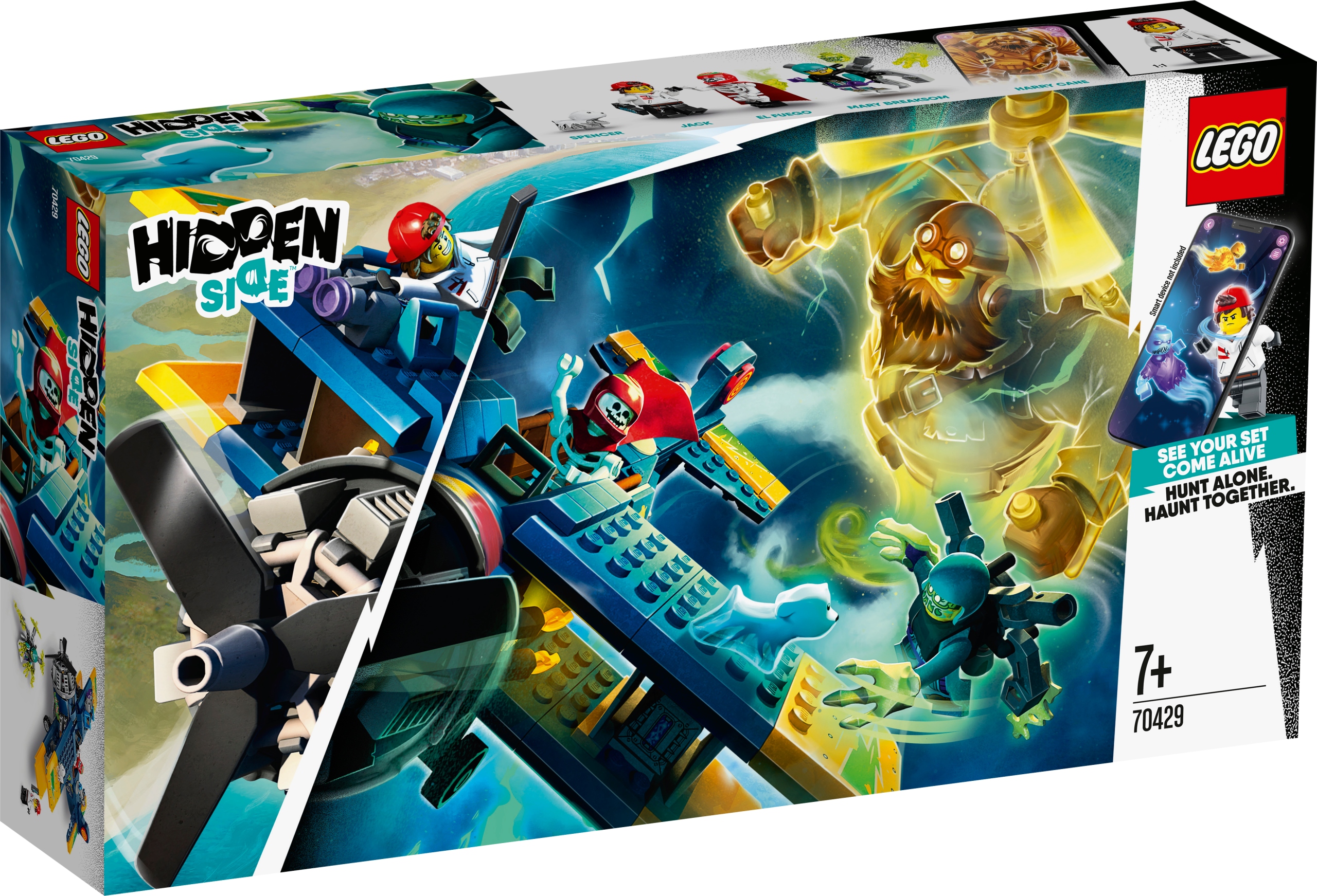 

Lego Hidden Side Samolot kaskaderski 70429