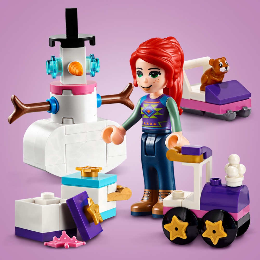 Адвент-календарь LEGO Friends 41382 2019, 330 деталей, 24 модели и мини-кукла Мия, от 6 лет — фото 3
