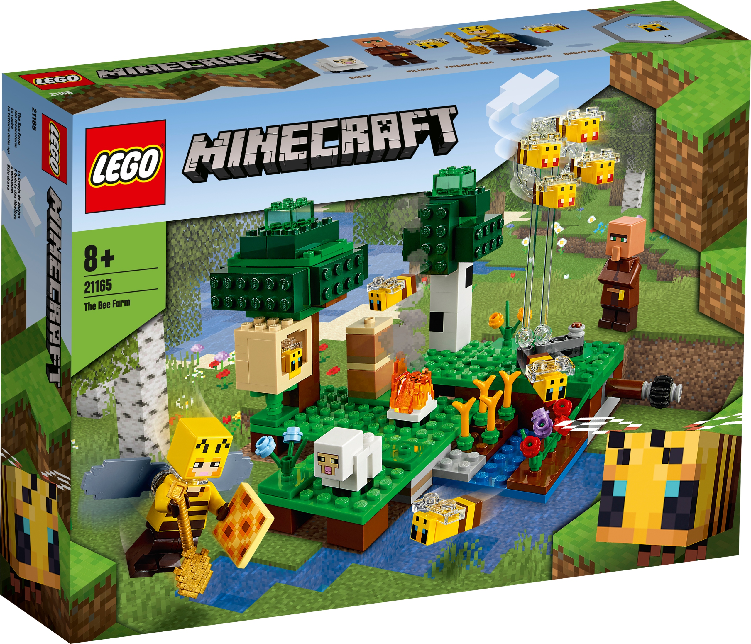

Lego zestaw Minecraft Pasieka 21165