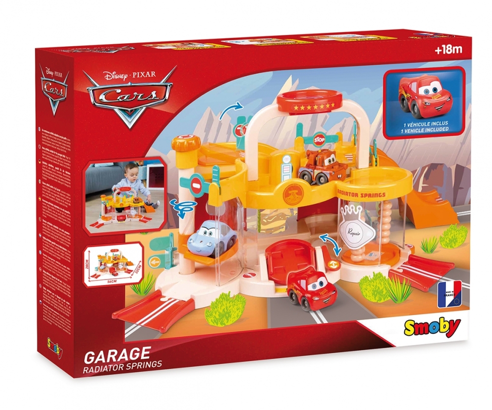 

Smoby Vroom Planet Auta 3 garaż 120423