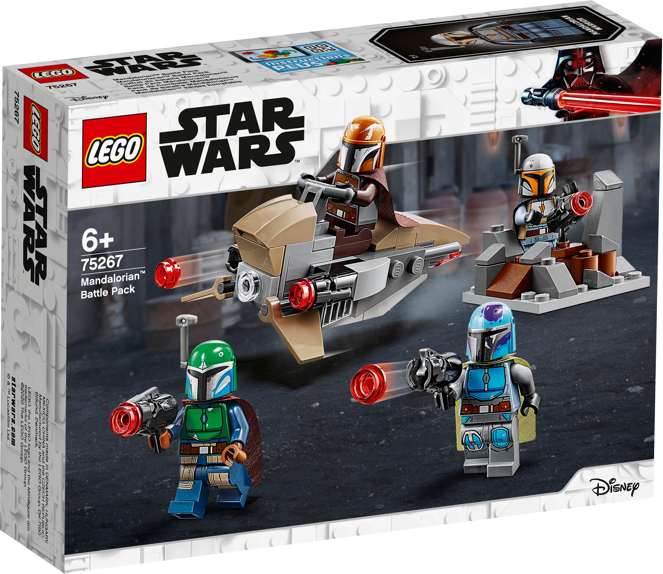 

Lego Star Wars Zestaw bojowy Mandalorianina 75267