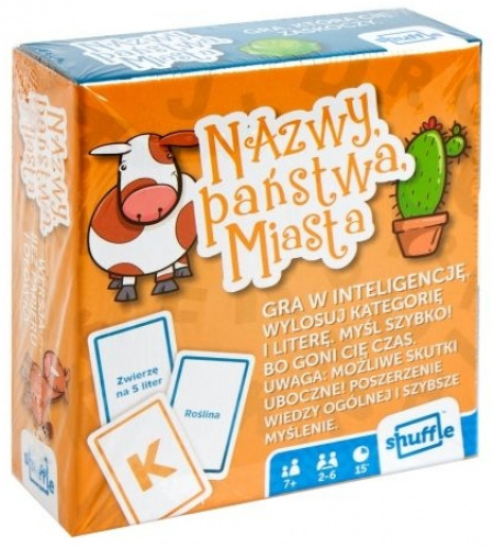 

Cartamundi Nazwy Państwa Miasta