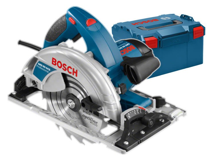 Pilarka Tarczowa Bosch Professional Gks 65 Gce 1800W do szyn L-boxx