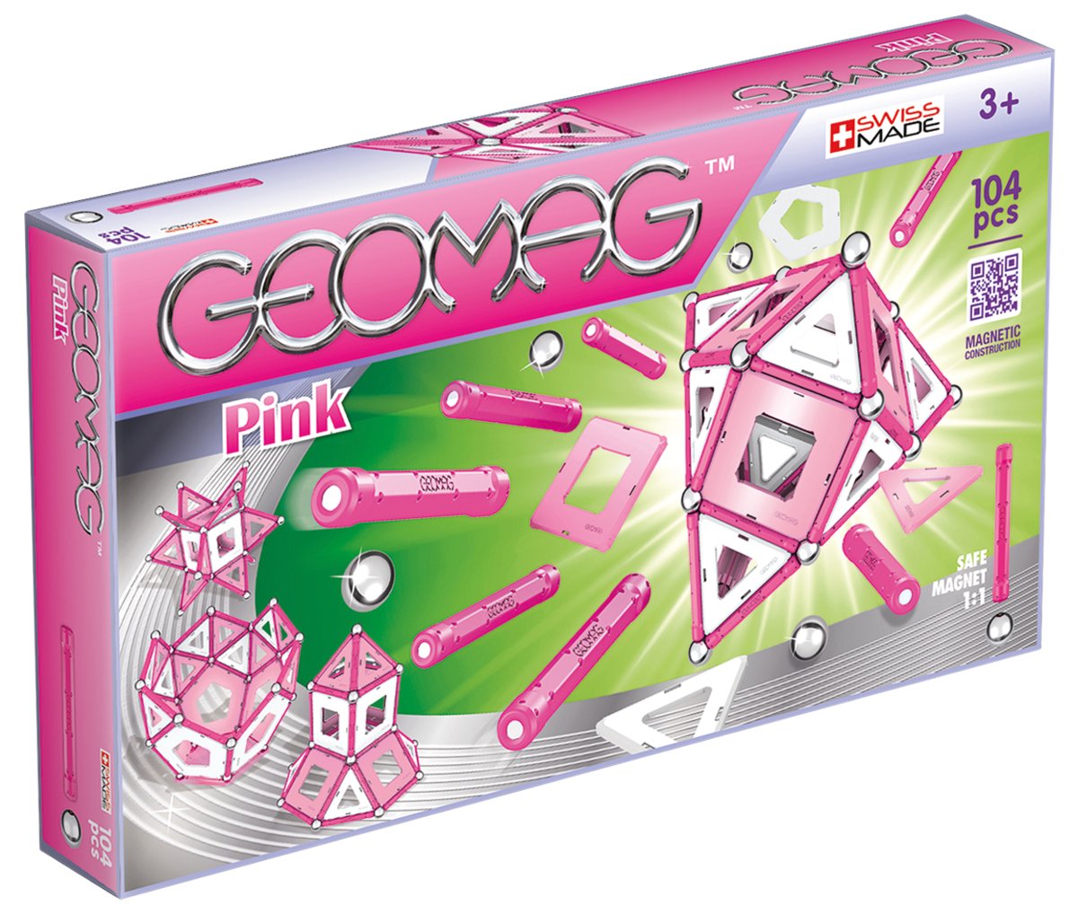 

Geomag Pink klocki magnetyczne 104 el GEO-344