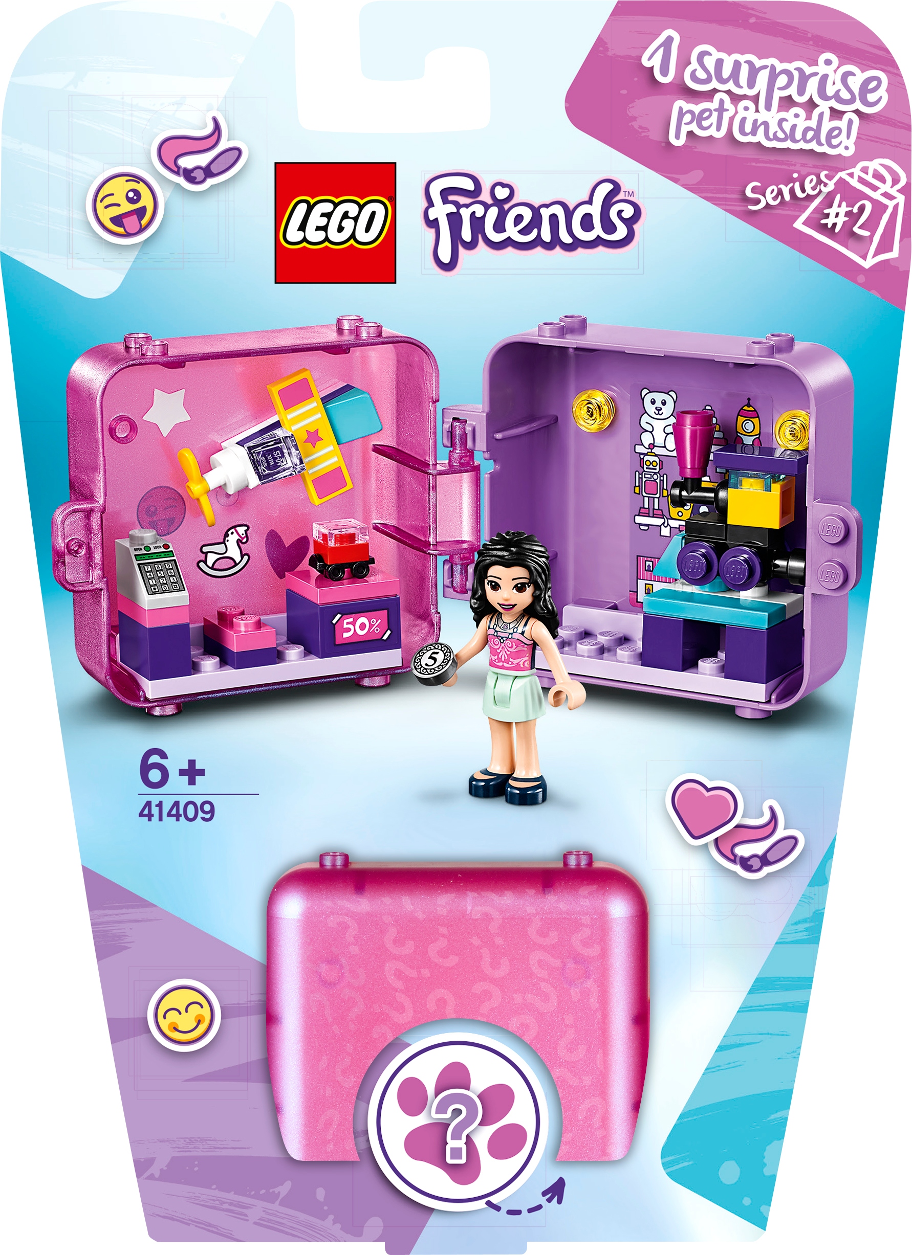

Lego Friends Kostka Emmy do zabawy w sklep 41409