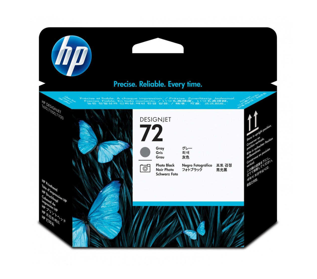 Tlačová hlava Hp 72 C9380A čierno-šedá