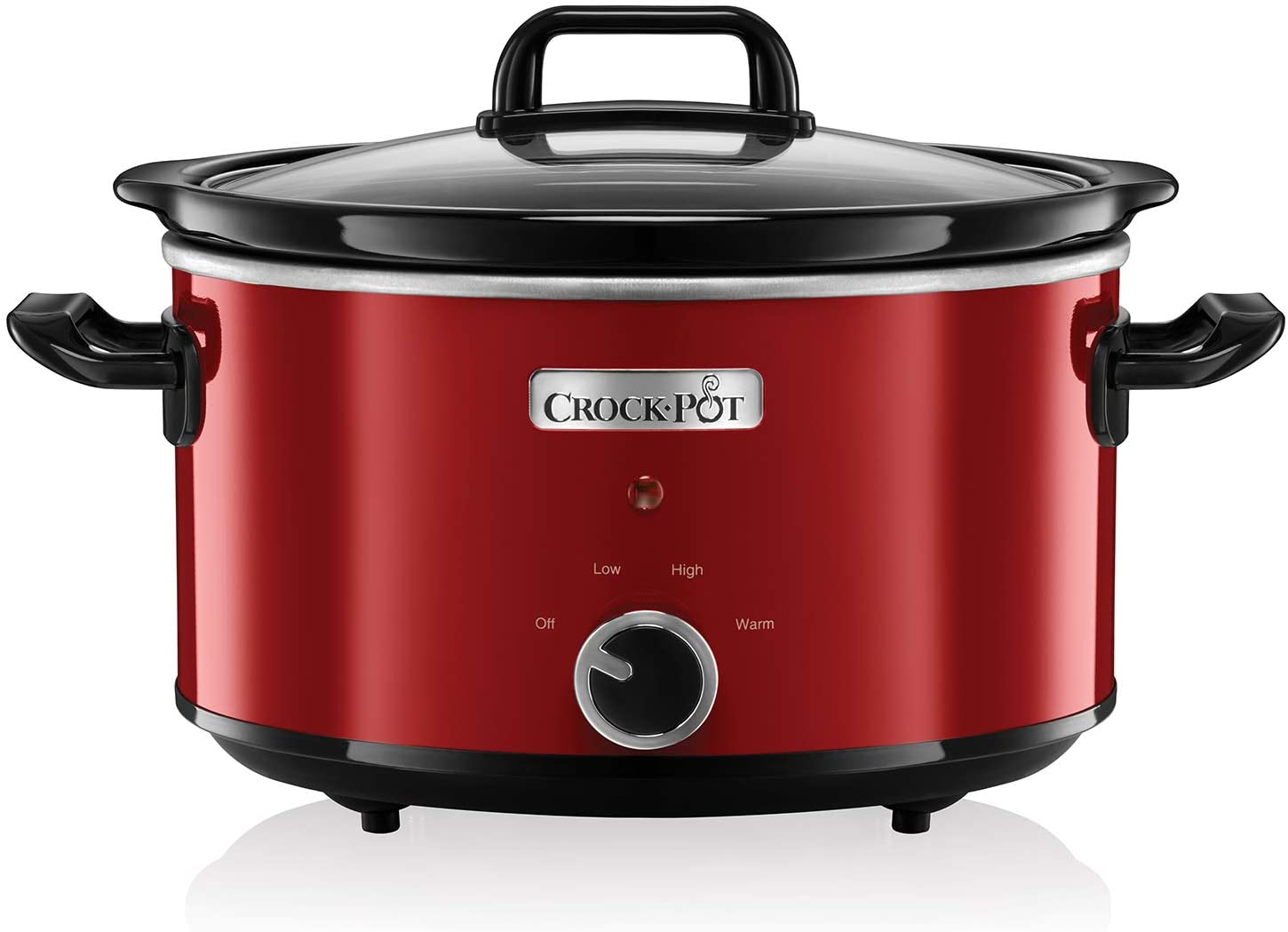 Wolnowar Crock-Pot SCV400RD-050 3,5l czerwony Slowcooker 210W