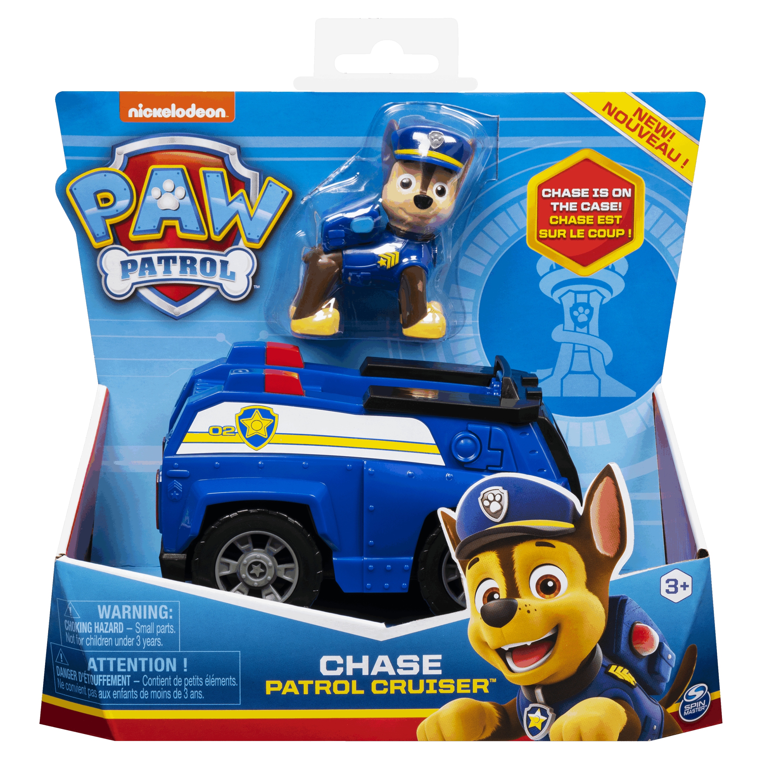 

Psi Patrol pojazd policja radiowóz figurka Chase