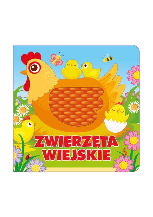 

Zwierzęta Wiejskie Książeczka sensoryczna Pop-it