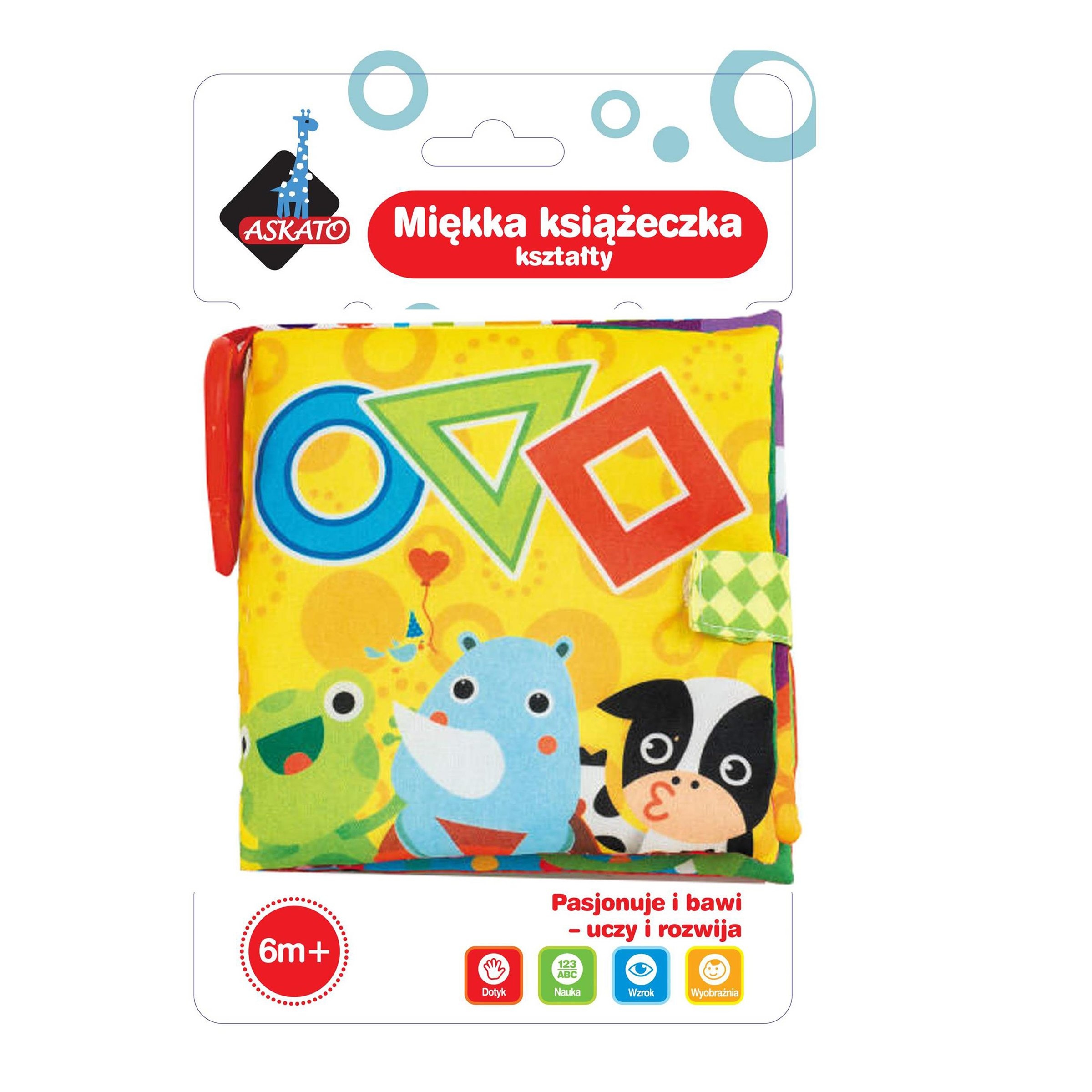 

Miękka książeczka Askato Kształty 101385