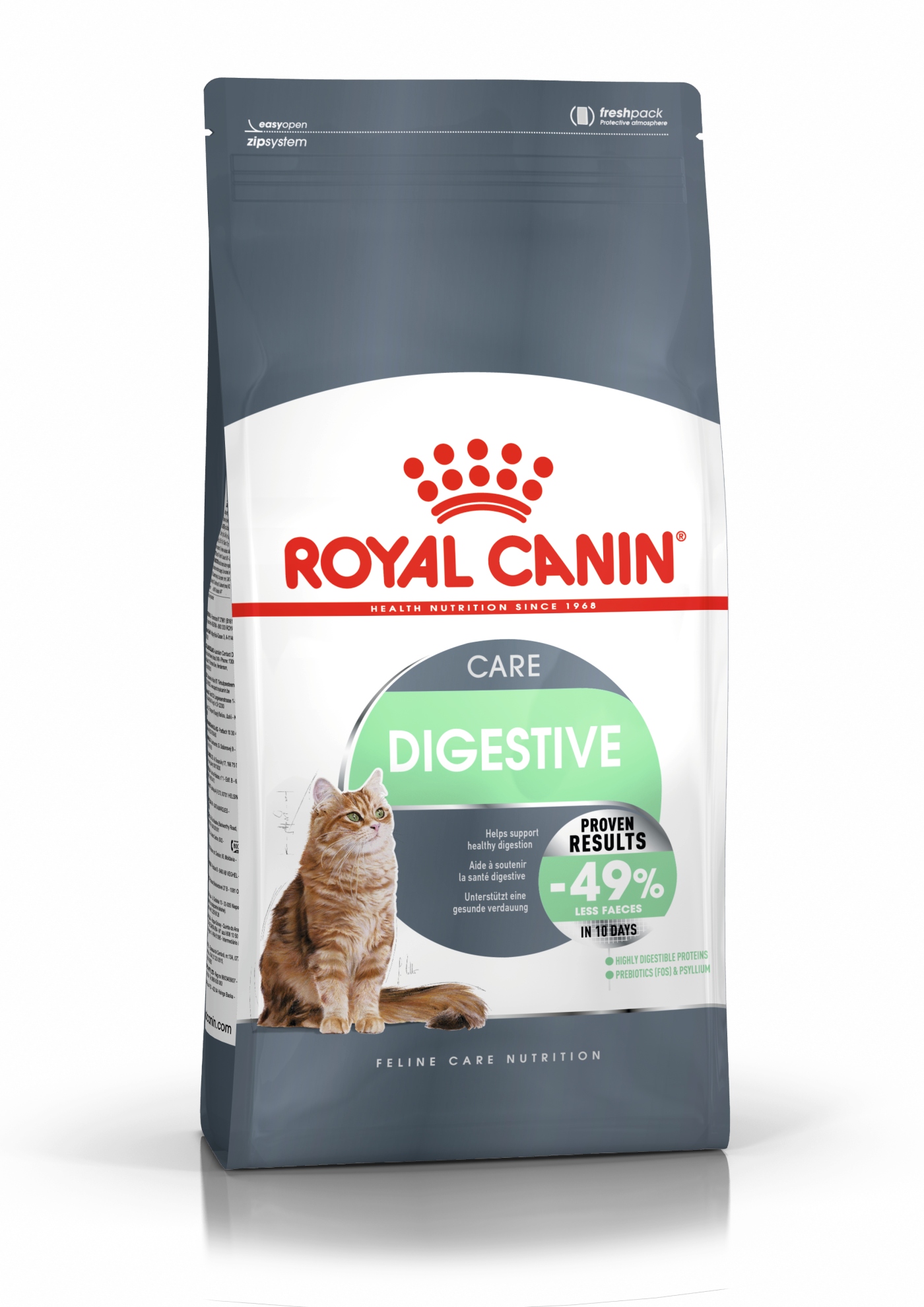 Levně Suché krmivo pro kočky Royal Canin Digestive Care 10 kg pro lepší trávení
