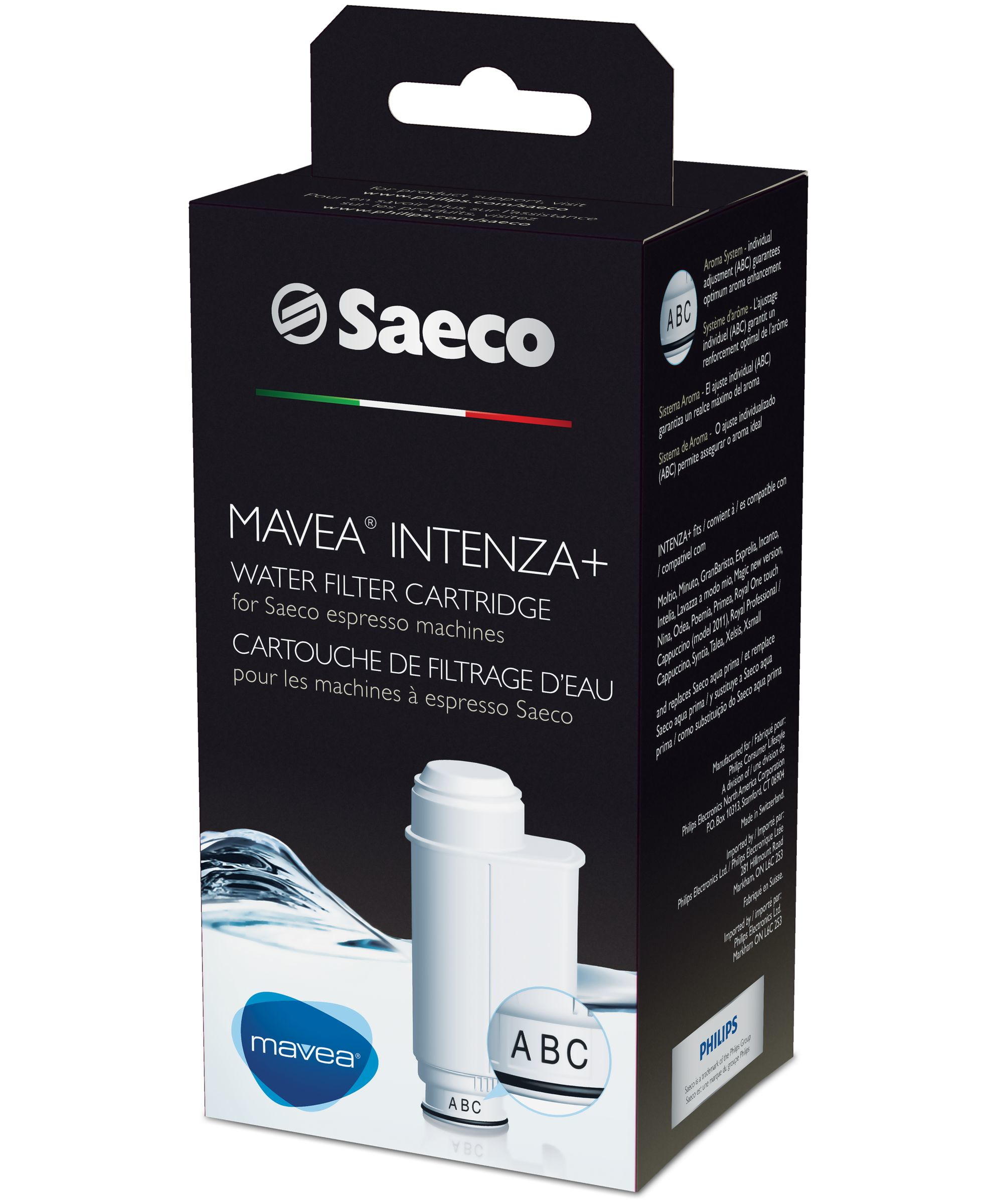 Filtr do ekspresu 6702/00 SAECO / PHILIPS BRITA Intenza+ Kod producenta CA6702/00