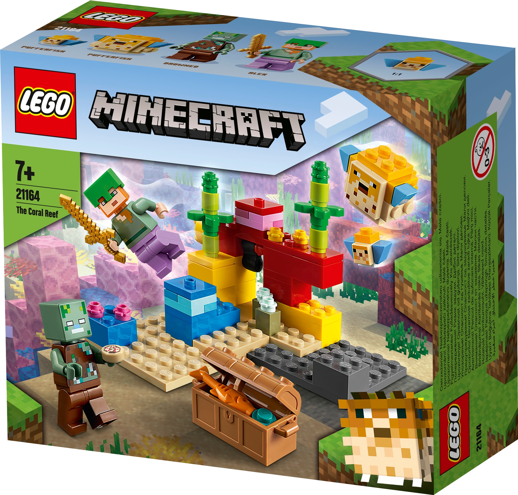 Lego 21164 Minecraft Korálový útes p4