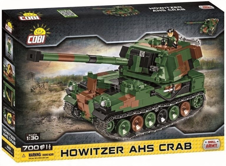 

Klocki Cobi Polska armato-haubica Ahs Krab 2611
