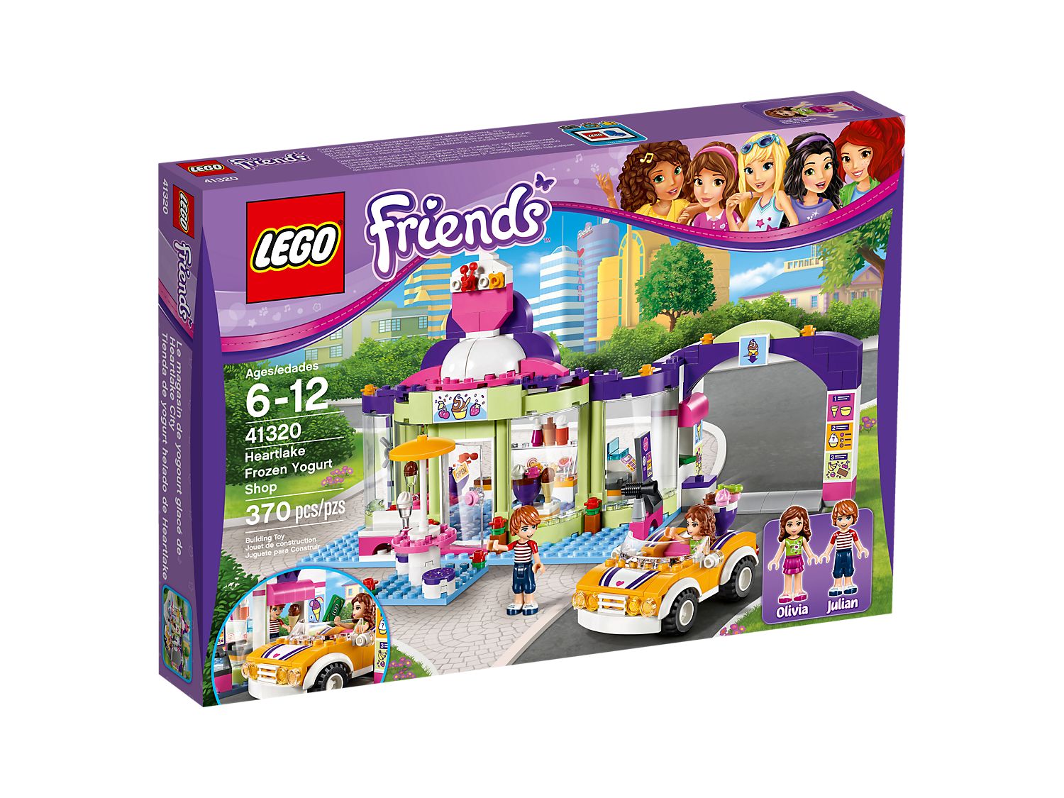 Lego Friends 41320 Sklep z mrożonym jogurtem