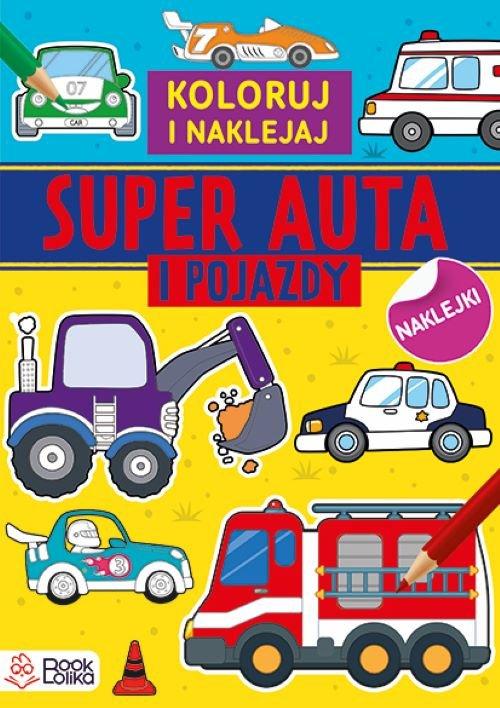 

Auta I Pojazdy Kolorowanka Z Naklejkami
