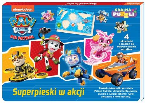 

Psi Patrol Kraina puzzli Wspaniałe superpieski