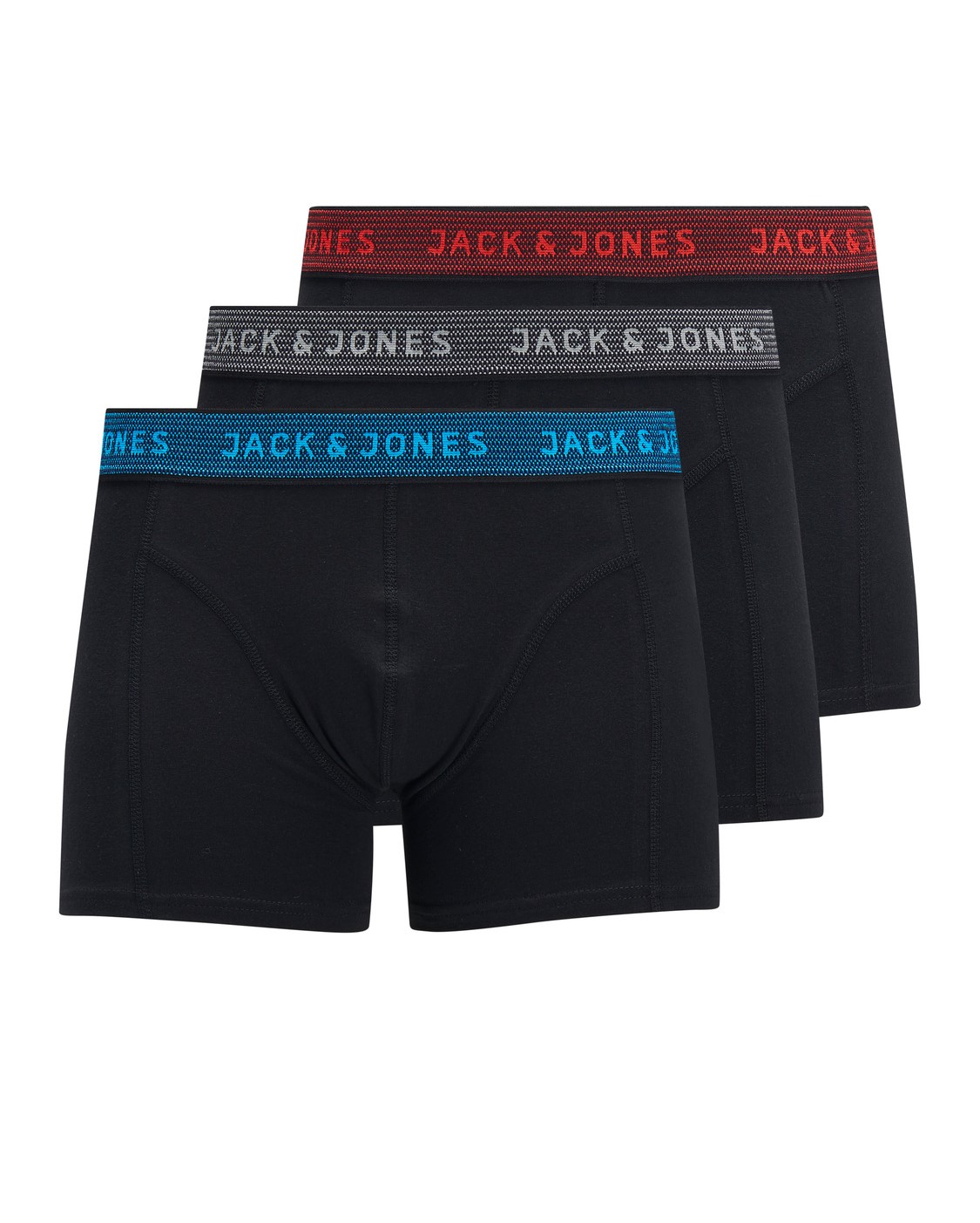 Jacwastband Boxers 3Pak Jack и Jones Grey L