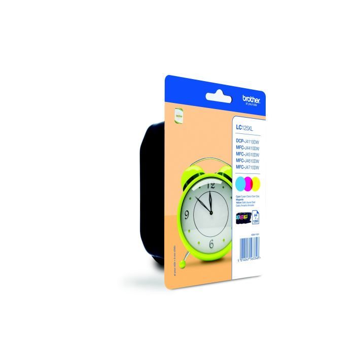 Atramenty Brother LC-125XLRBWBP