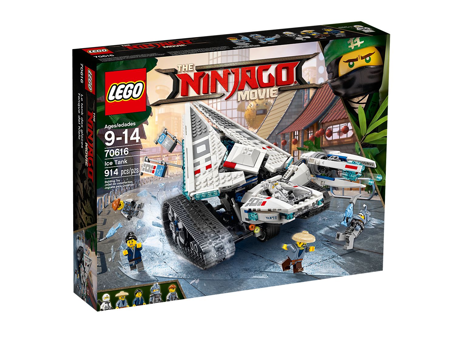 Lego Ninjago Lodowy pojazd pancerny 70616