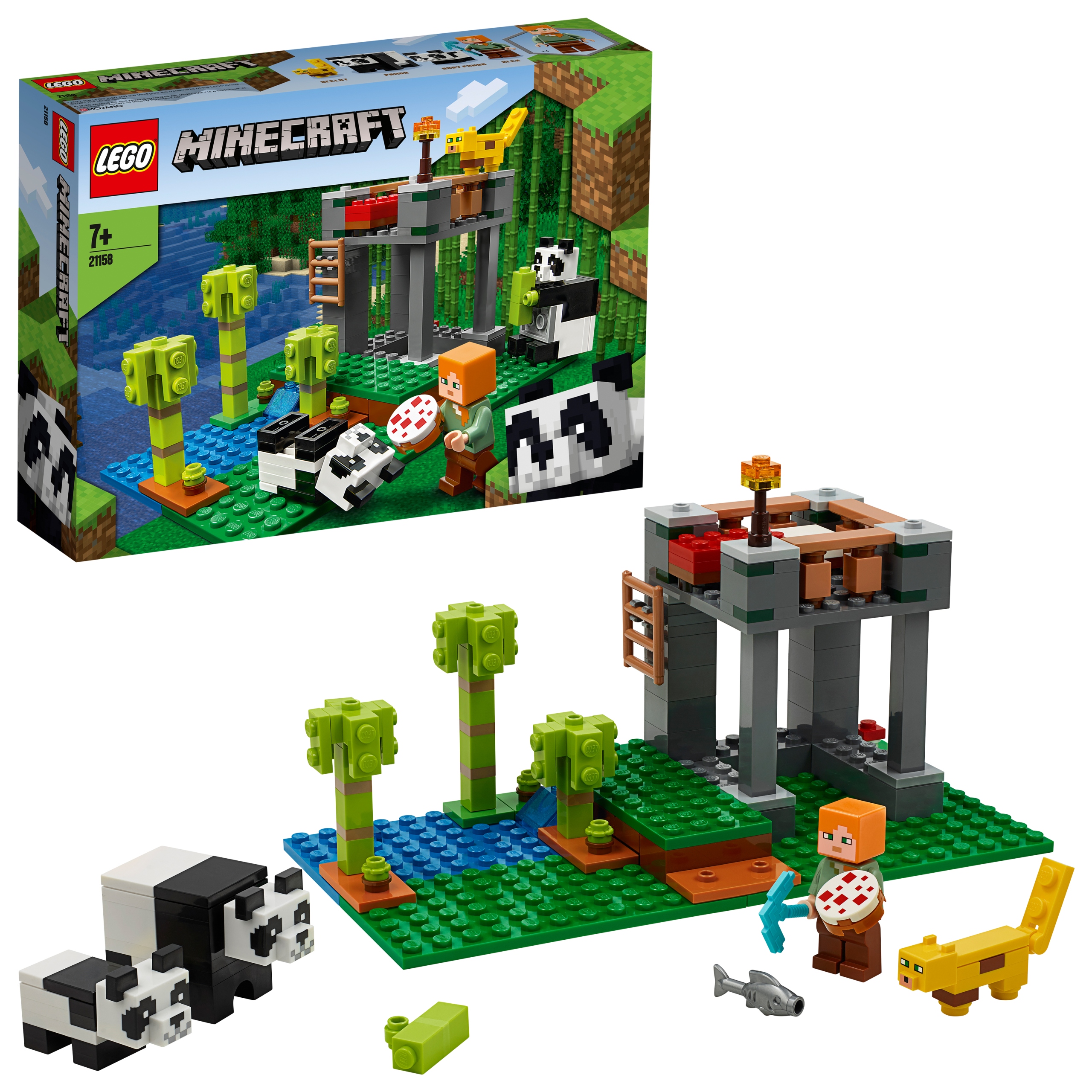 LEGO Minecraft 21158 Żłobek dla pand + GRATIS