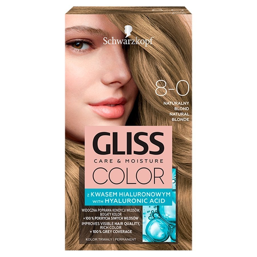 

Schwarzkopf Gliss Color Krem Koloryzujący 8-0