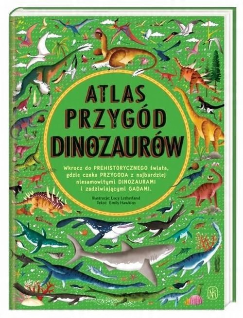 

Atlas przygód dinozaurów Emily Hawkins