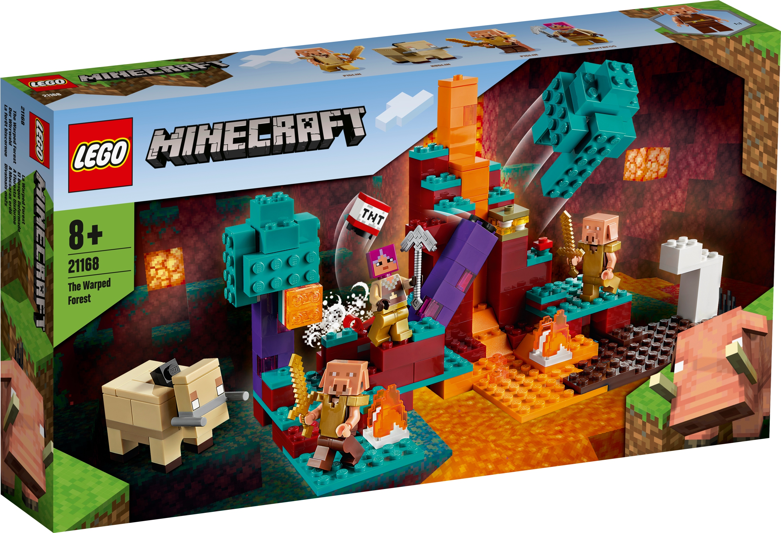 LEGO MINECRAFT 21168 SPACZONY LAS EAN (GTIN) 5702016913460