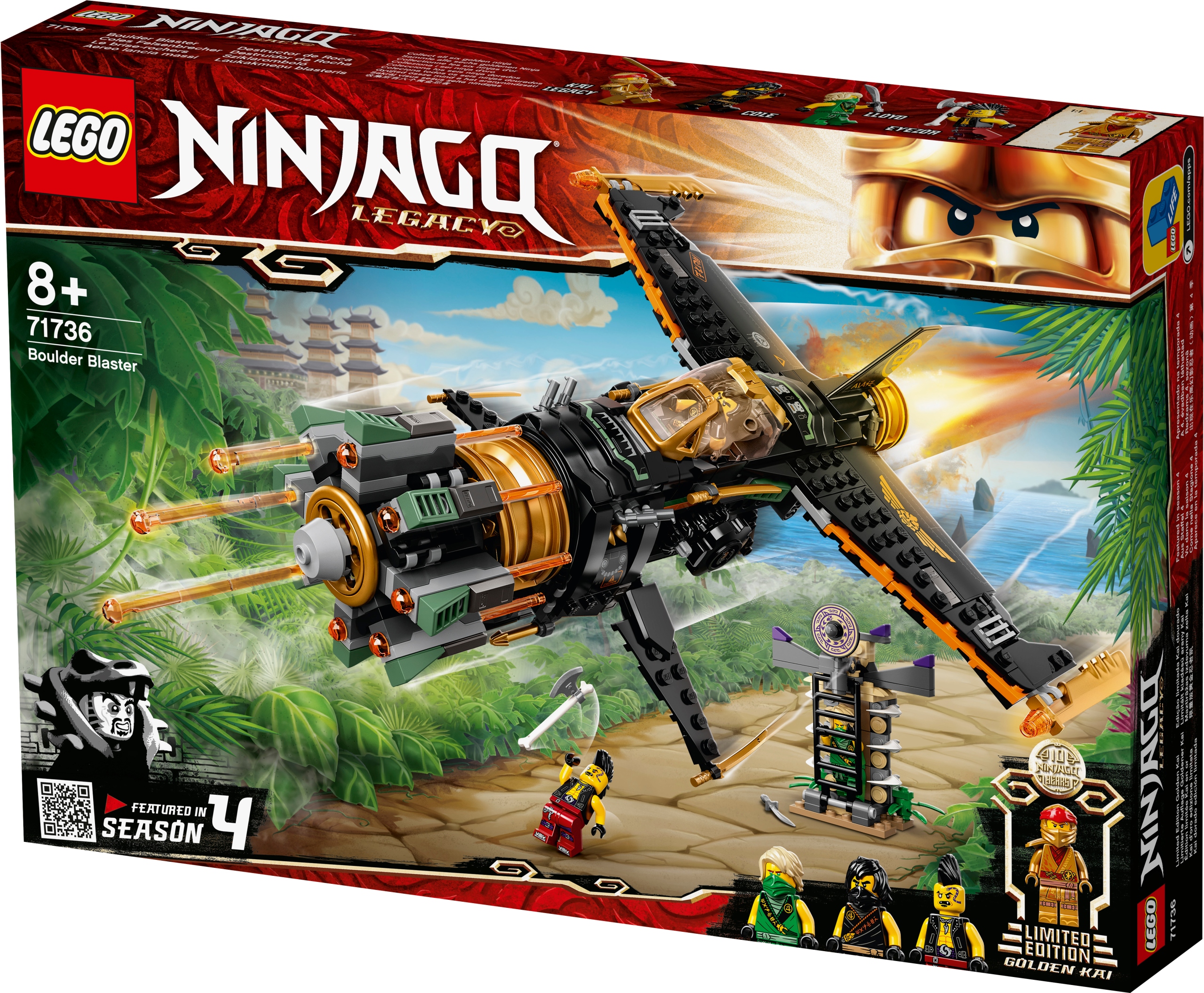 

Lego Ninjago 71736 Kruszarka skał