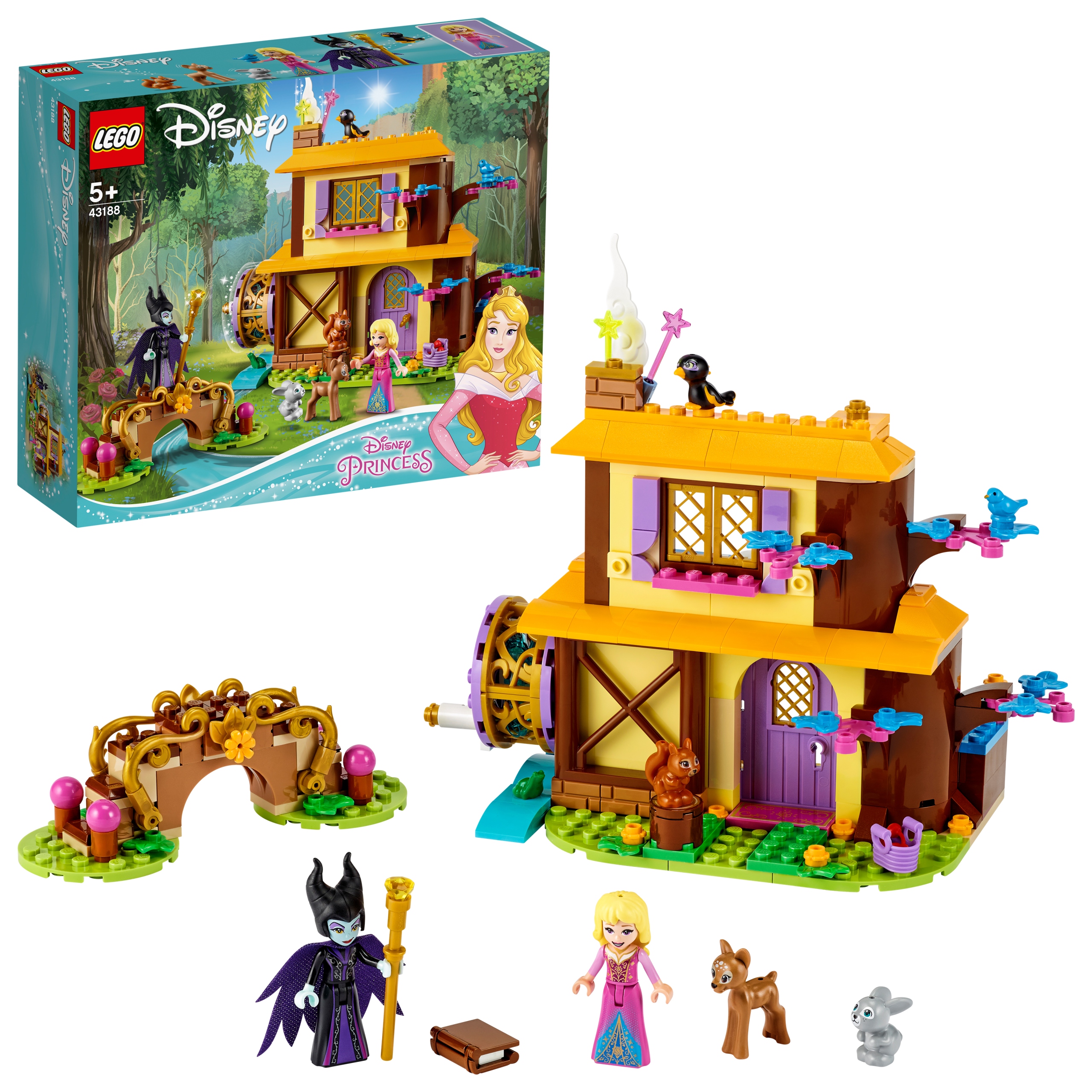 Lego Disney 43188 Leśna chatka Aurory
